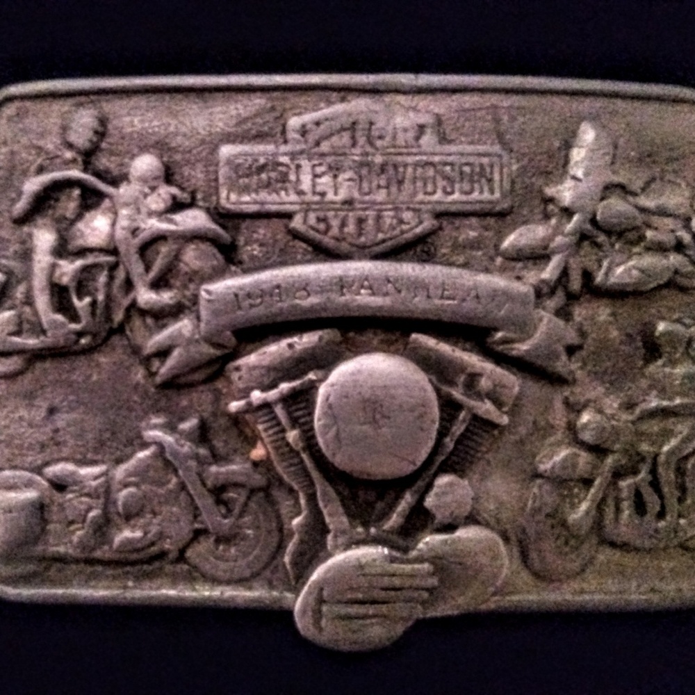 Harley Davidson 1948 Panhead belt buckle